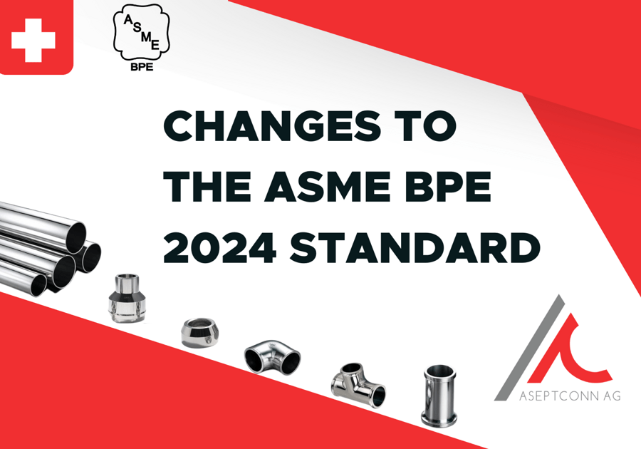 Changements de la norme ASME BPE 2024