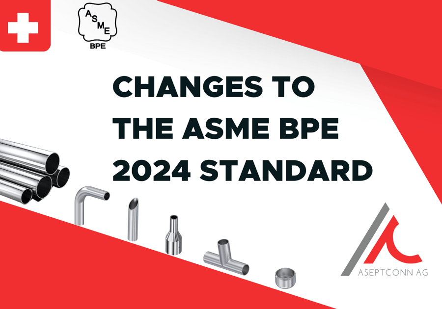 Changes to the ASME BPE 2024 standard