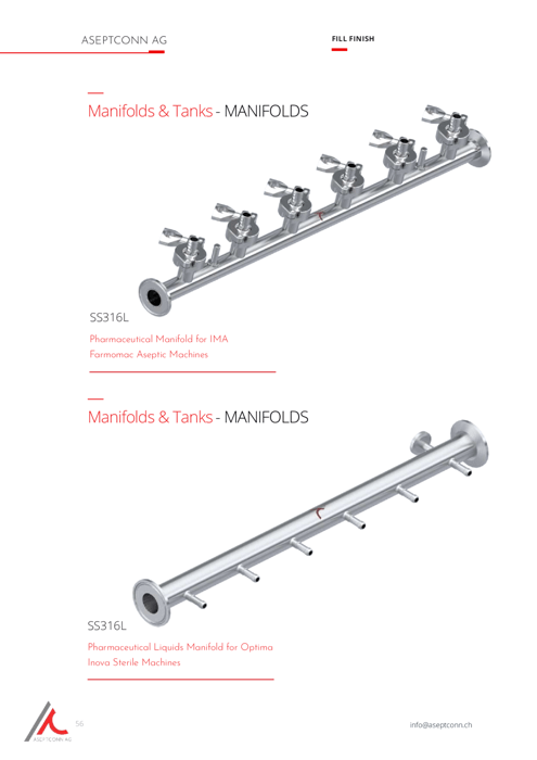 Catalogue de Fill-Finish